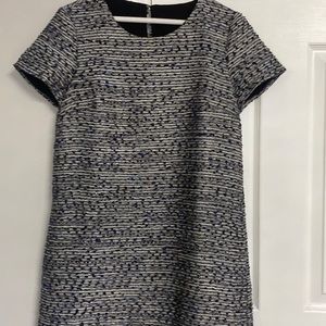 Multi color short sleeve dress